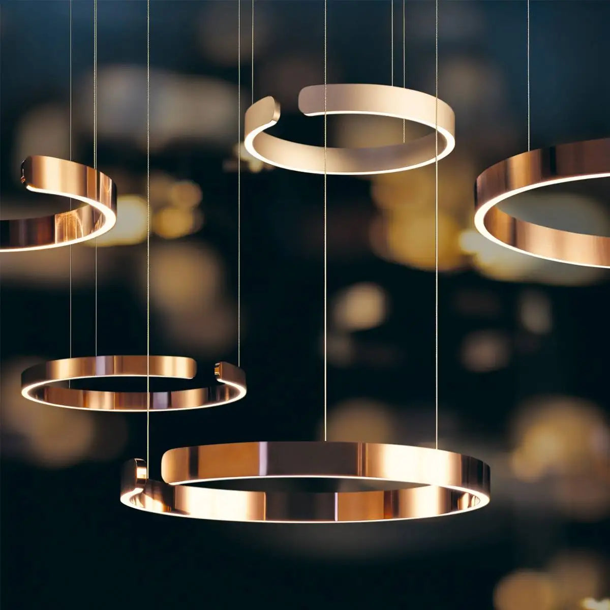 Decorbites™ LED-Kronleuchter: Moderne Innenbeleuchtung für Schlafzimmer, Wohnzimmer, Studierzimmer