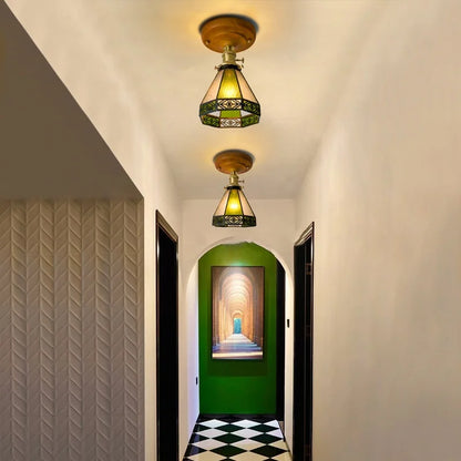 Decorbites™ Glas-Kupfer-LED-Deckenleuchte im modernen Stil für die Heimdekoration und das Restaurant