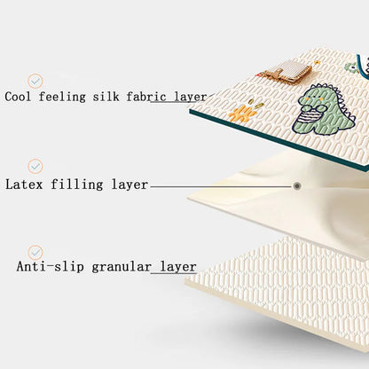 Decorbites™ Latex-Kühlende Matratzenauflage & Bezugsset - Sommer-Kühlung Bettpad