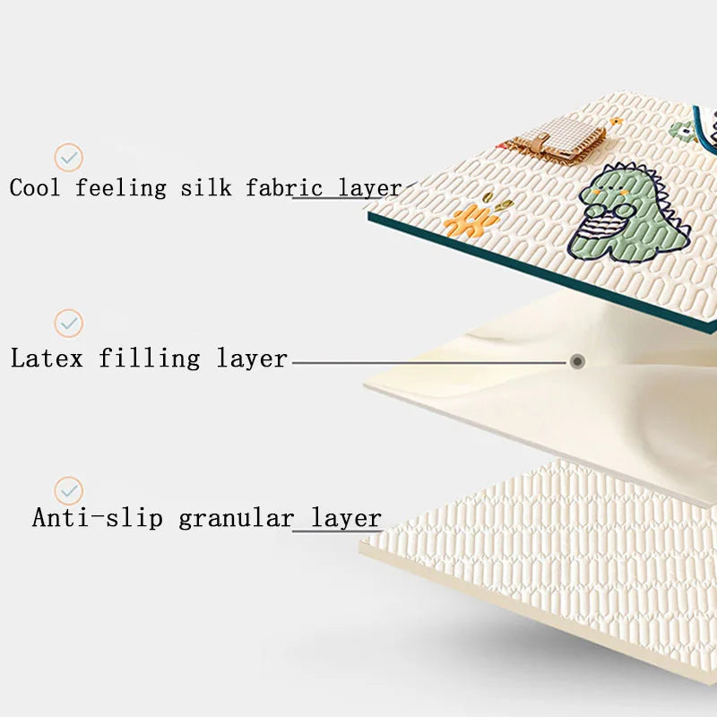Latex Cooling Mattress Set
