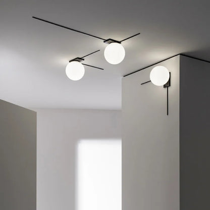 DecorBites™ Glass Ball Wall Lights for Modern Home Decor and Artistic Lighting