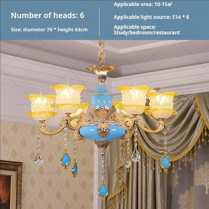 Decorbites™ Elegante Kristall-Leuchter Beleuchtung für Wohnzimmer und Schlafzimmer