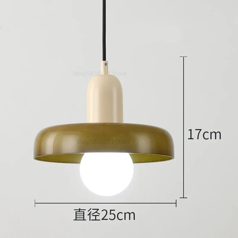 Decorbites™ Bunte Glasanhängerleuchten für modernes Dekor und Beleuchtung im Wohnzimmer und Restaurant