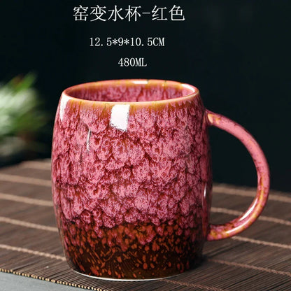 Decorbites™ 480ml Keramikbecher - Brennofen-geänderte Kaffeetasse - Porzellan-Teetassen - Großhandels-Getränkeutensilien