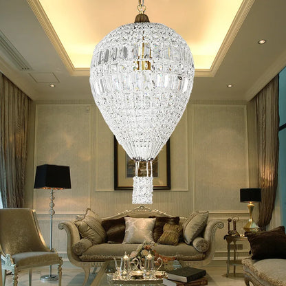 DecorBites™ French Balloon Crystal Pendant Lights for Luxury Home Decor