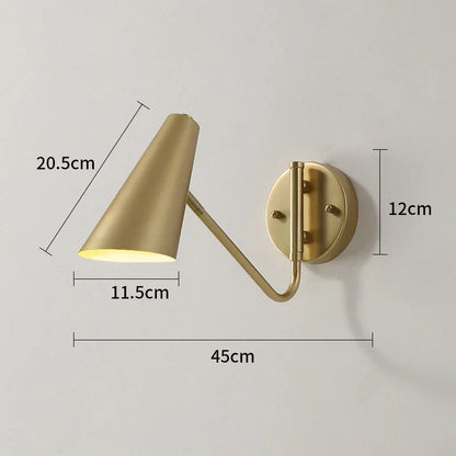 DecorBites™ Adjustable E27 LED Wall Lamp Sconces Indoor Lighting Home Decor Bedroom Fixture