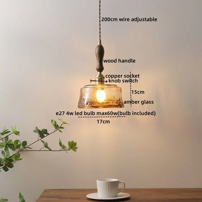 Decorbites™ Glas-Kupfer-LED-Pendantleuchten für modernen Stil im Esszimmer, Küche und Schlafzimmer