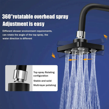 Decorbites™ Hochdruck-Regendusche - 360-Grad drehbarer Filter-Wasserhahn