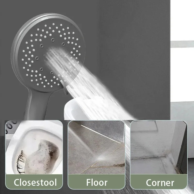 Decorbites™ 5-Stufen verstellbarer Hochdruck-Duschkopf für ein luxuriöses Badezimmererlebnis.