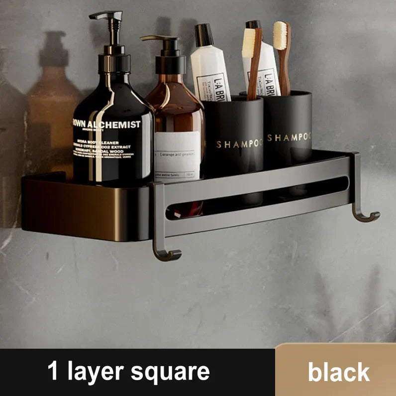 Gold Triangle Corner Shelf