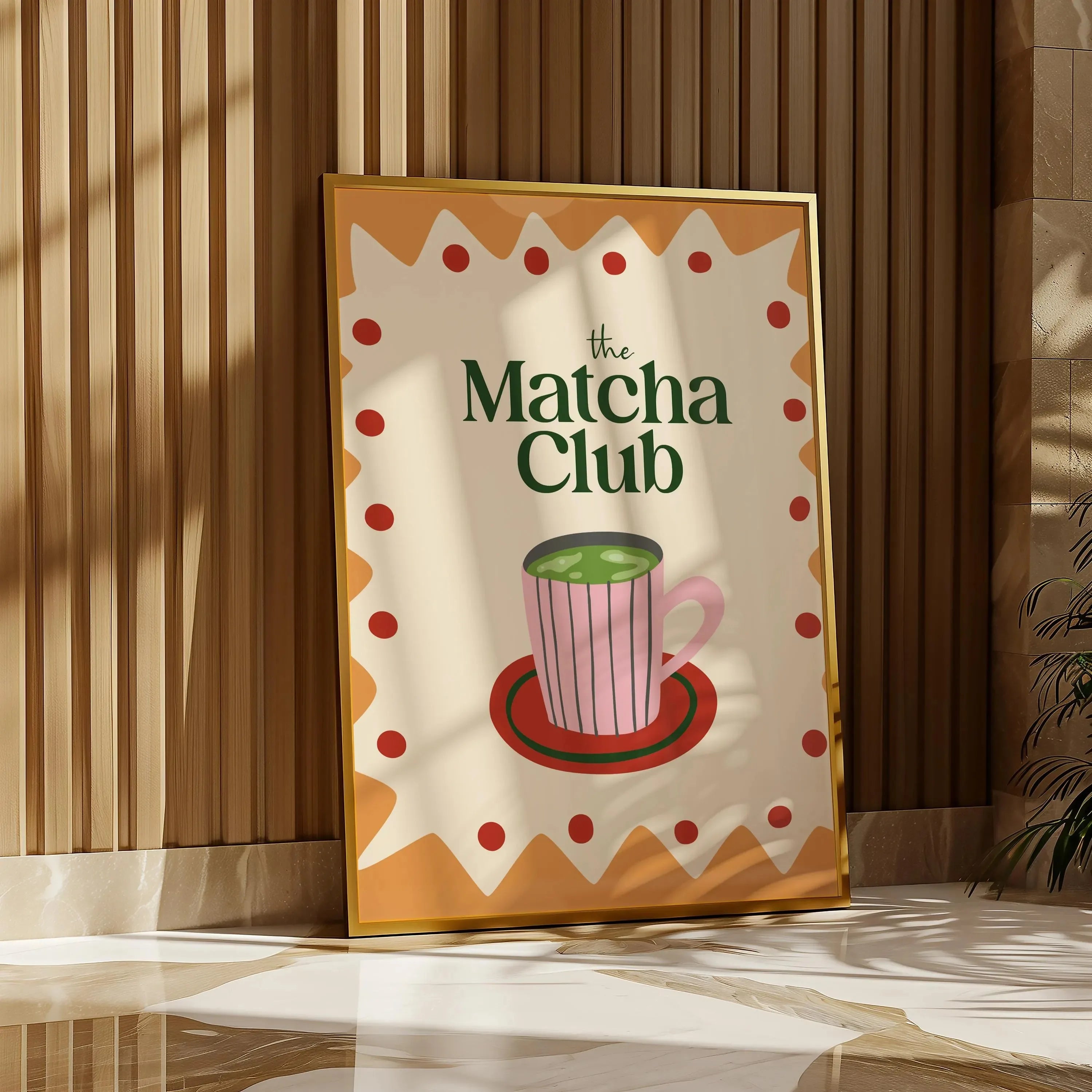 But First Cafecito Quotation Canvas Print Minimalist Matcha Club Spanish Wall Art Poster for Modern Living Room Cafe Home Decor