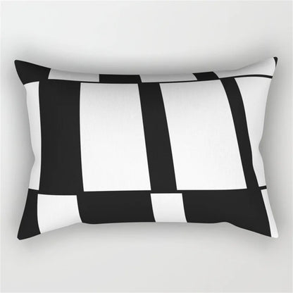 Decorbites™ Geometrisches Wellenlinien-Taljen-Kissenbezug-Set
