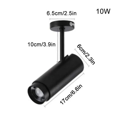 DecorBites™ Adjustable Beam Ceiling Spotlight for Store Office Bar Accent Lighting