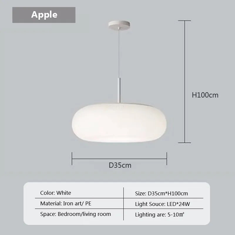 Decorbites™ Sahneapfel LED-Hängeleuchte für gemütliche Beleuchtung im Hausdekor
