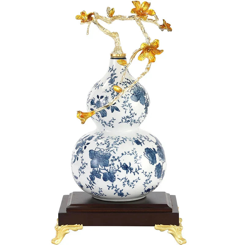 Decorbites™ Kürbis-Ornament Keramik-Handwerk Hausdekor-Zubehör
