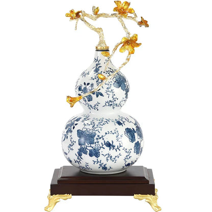 Decorbites™ Kürbis-Ornament Keramik-Handwerk Hausdekor-Zubehör