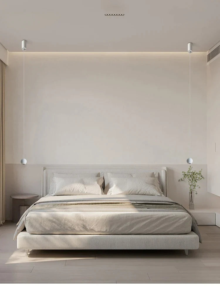 Decorbites™ LED Aluminium Ball Pendelleuchte: Minimalistische nordische Kronleuchter für Schlafzimmerdekoration
