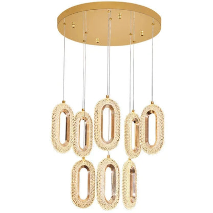 Decorbites™ Gold-Lustre Ovales Acryl-Lüster für Ess- und Wohnräume