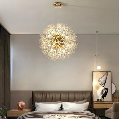 Decorbites™ Löwenzahn-Leuchter: Nordisches Dekor für Wohnzimmer, Schlafzimmer, Esszimmer & Laden-Hängeleuchte