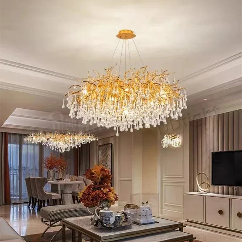 Luxury Crystal Ceiling Chandelier