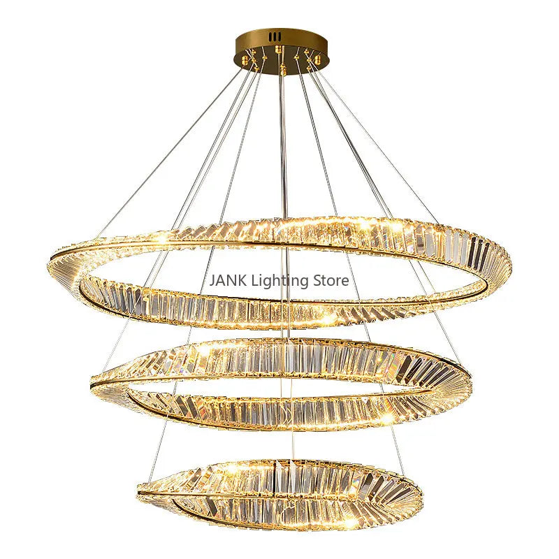 Decorbites™ Kristall-Deckenleuchter: Moderne Luxus-LED-Pendelleuchte für Küchen-, Wohnzimmer- und Flur-Dekoration
