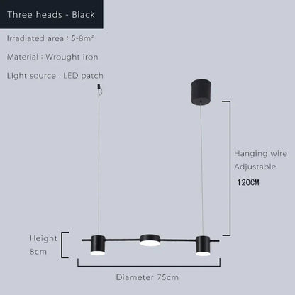 Decorbites™ Dimmbare LED-Deckenleuchter für Wohnzimmer & Küche - Moderne Hängelampe