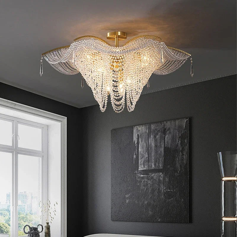 Decorbites™ Kristall-Schmetterlings-Lüster: Elegante moderne LED-Pendellampen für luxuriöse Wohnzimmer