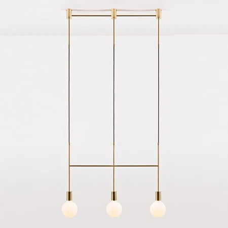 DecorBites™ Geometric Iron Pendant Lights for Dining Bedroom Cafe Indoor Decor