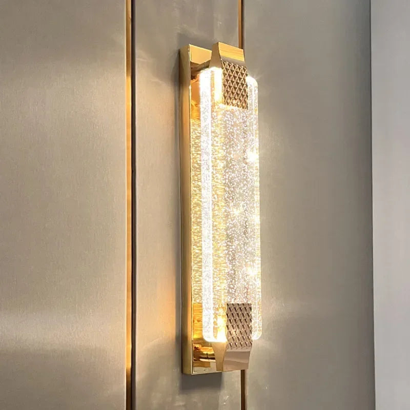 Decorbites™ Kristall-Blasen-Wandleuchten – Elegante Dekoration für Wohnzimmer und Schlafzimmer, Wandlampen