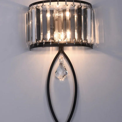 DecorBites™ Crystal LED Wall Lamp for Living Room Bedroom Corridor Sconce