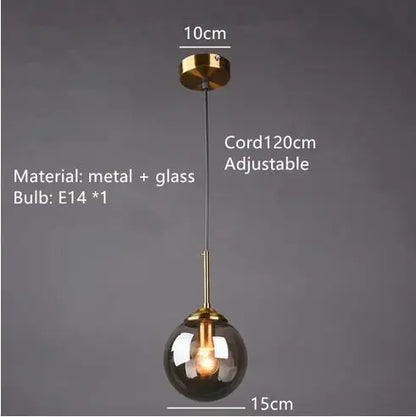 Decorbites™ Glasblasen-Kronleuchter: Vintage-Industrielle Beleuchtung für Wohnzimmer, Schlafzimmer und Küche