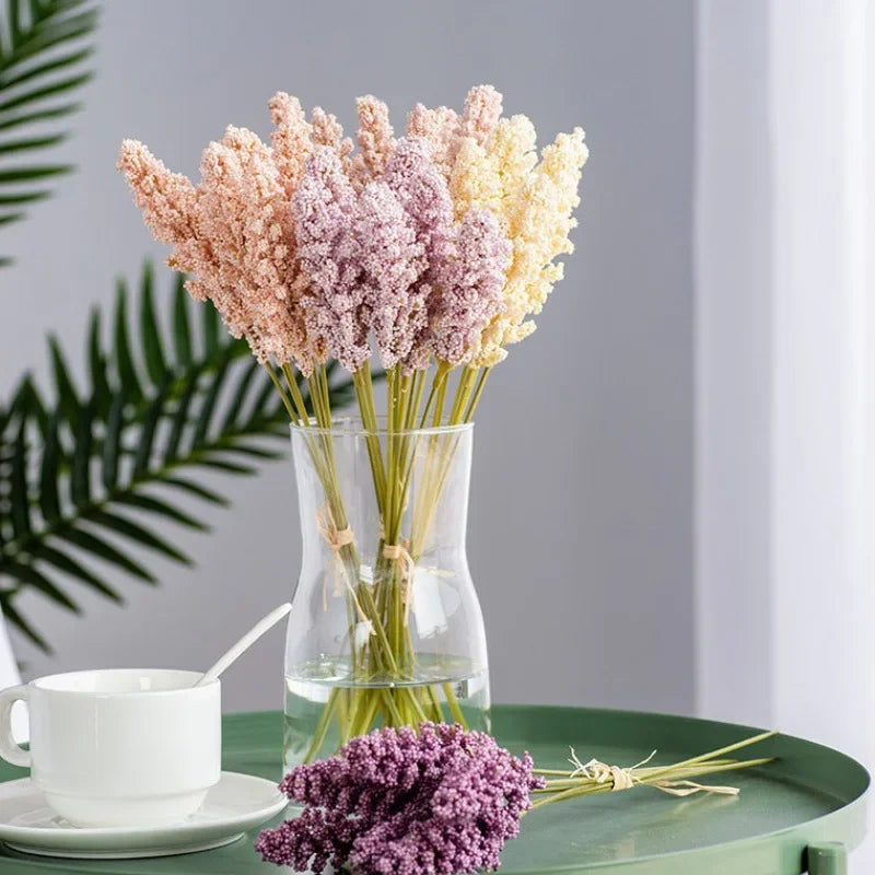 Decorbites™ Lavendel-Künstliche-Blüten-Bündel für Wanddekoration und DIY-Vasen-Bouquet