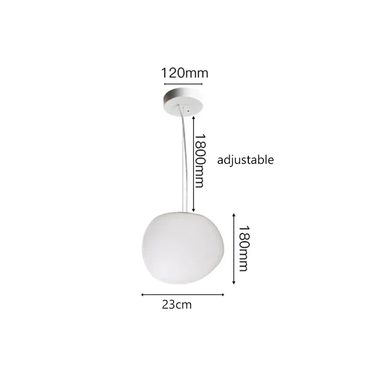 Decorbites™ Glas-Kugeln-LED-Hängeleuchten für die Einrichtung zu Hause, Wohn-/Esszimmer, Bar & Treppen
