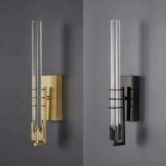DecorBites™ Crystal Wall Sconce: Modern LED Decorative Light for Bedroom, Living Room & Corridor