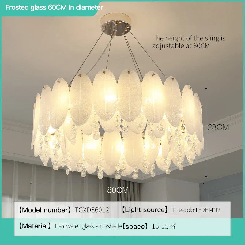 Decorbites™ Sahne-Wind-LED-Kronleuchter für das Schlafzimmer, Wohnzimmer und Kinderzimmer