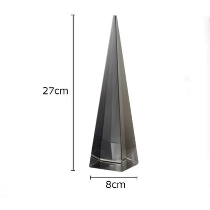 DecorBites™ Geometric Crystal Artwork Polyhedron Sculpture Desk Decoration Modern Home Decor