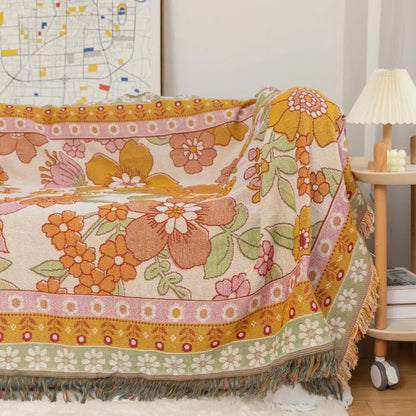 Decorbites™ Gitarrenjunge-Wurfbettdecke - Boho-Freizeit-Dekoration für Wohnzimmer oder Camping
