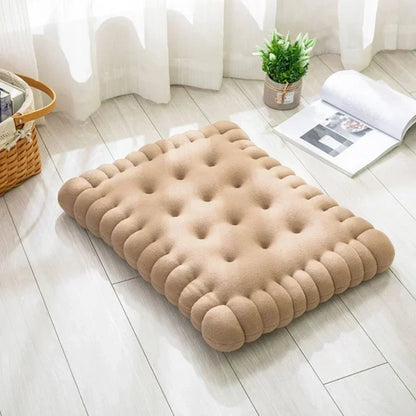 Decorbites™ Keks-Sofakissen: Weiches Sitzkissen für Stühle zur Heimdekoration und für das Wohnzimmer