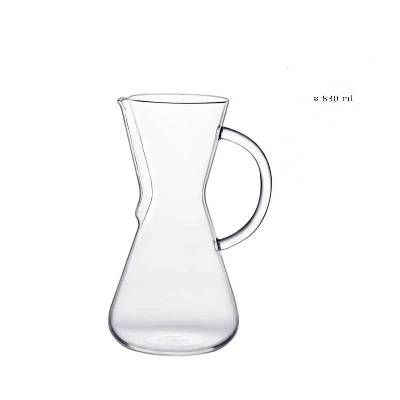 DecorBites™ Barista Kettle Pot Coffee Strainer Pitcher Set for Cafe and Home