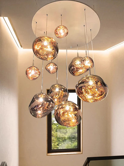Nordic Lava Acrylic Pendant Light