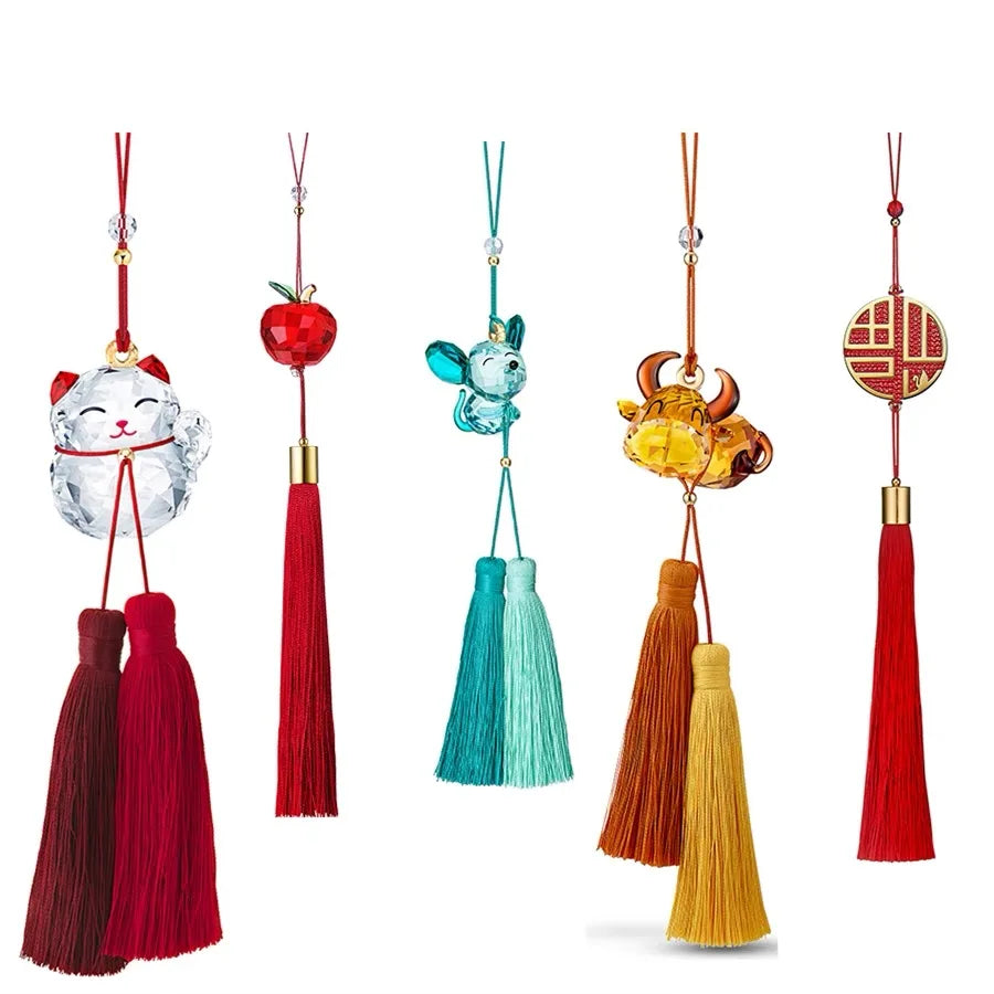 DecorBites™ Crystal Animal Hanging Ornament Home Decor Statuette - 2022 New Release