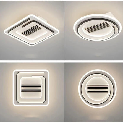 Decorbites™ LED-blattloser Deckenventilator mit Fernbedienung für modernes Wohnzimmer