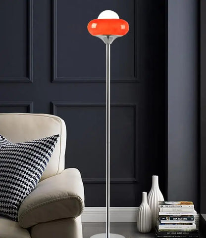 Decorbites™ Guzzini Moderne Bauhaus-Tischlampe Schlafzimmer Arbeitszimmer Wohnzimmer Retro Gelb Creme