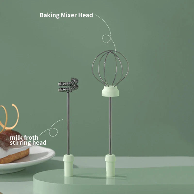 Decorbites™ Elektrischer Milchaufschäumer 3 Geschwindigkeiten Kaffeemixer Eierbesen Schaummacher
