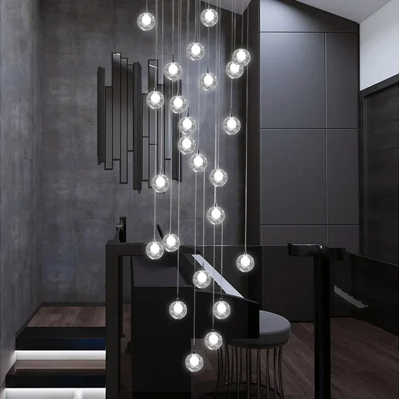 Decorbites™ LED-Kronleuchter: Moderne Beleuchtung für Wohn-, Ess- und Treppenbereiche