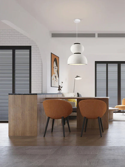 Decorbites™ Kürbisgeformte LED-Kronleuchter: Nordisches Wabi-Sabi-Design für Ferienwohnungen, Cafés und Restaurants