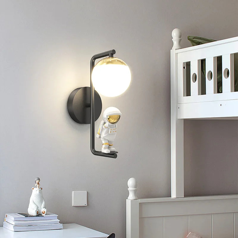 Decorbites™ Kinder-Astronaut-Wandlampe: Moderne Raumthemen-Schlafzimmerleuchte