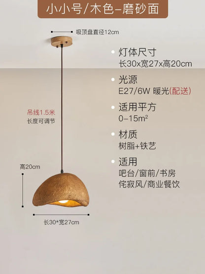 Decorbites™ Japanische Harz-Hängeleuchten für Esszimmer und Heimdekoration - Kreative suspendierte Leuchte