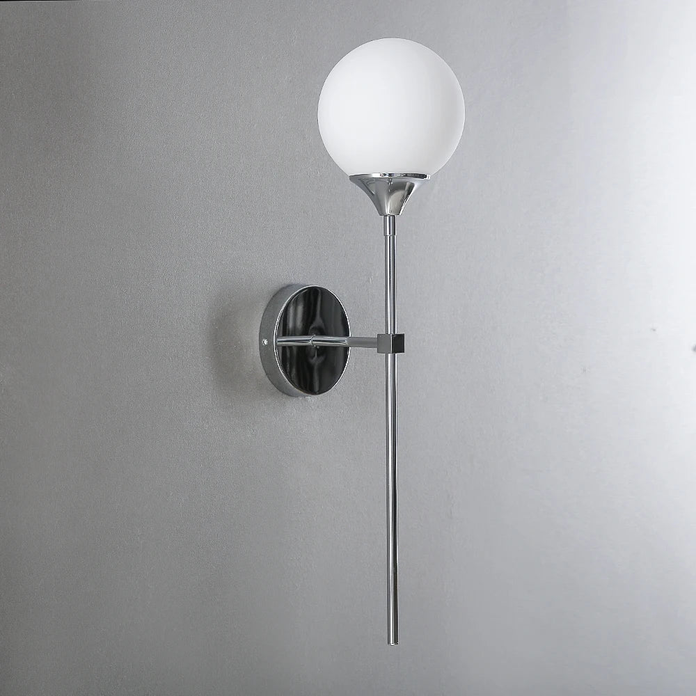 Gold Glass Kitchen Lamp