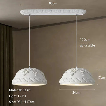 Decorbites™ Französischer Sahne-Stil LED-Kronleuchter für Restaurant, Bar und Küche